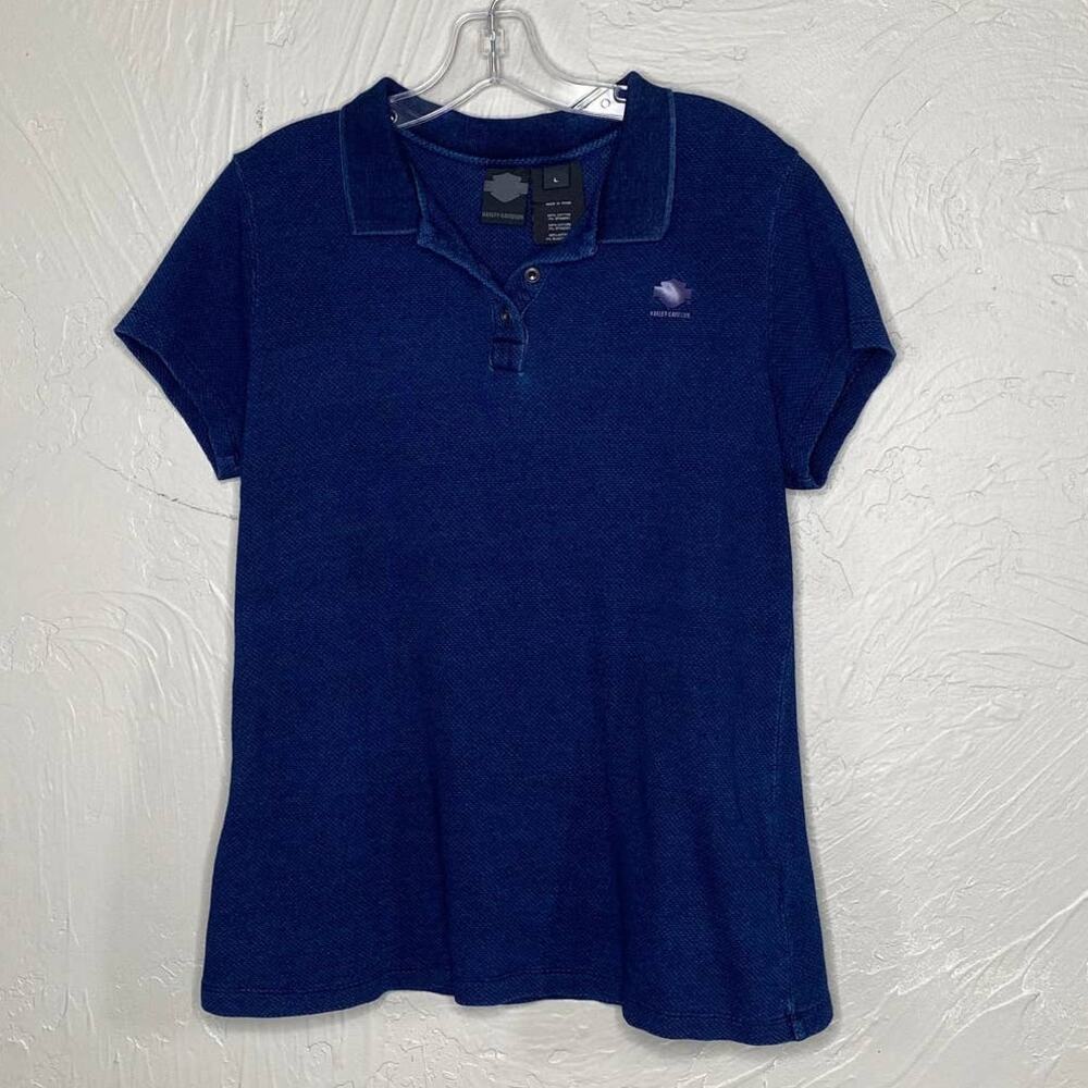 Harley Davidson Women's Large Polo Shirt